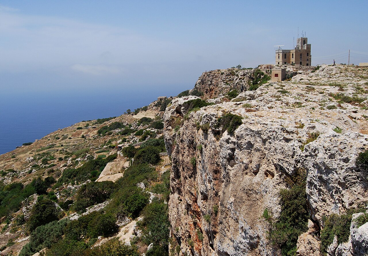Photo: Felix König / Wikimedia Commons (CC BY 3.0) Dingli Cliffs, the highest point in Malta
